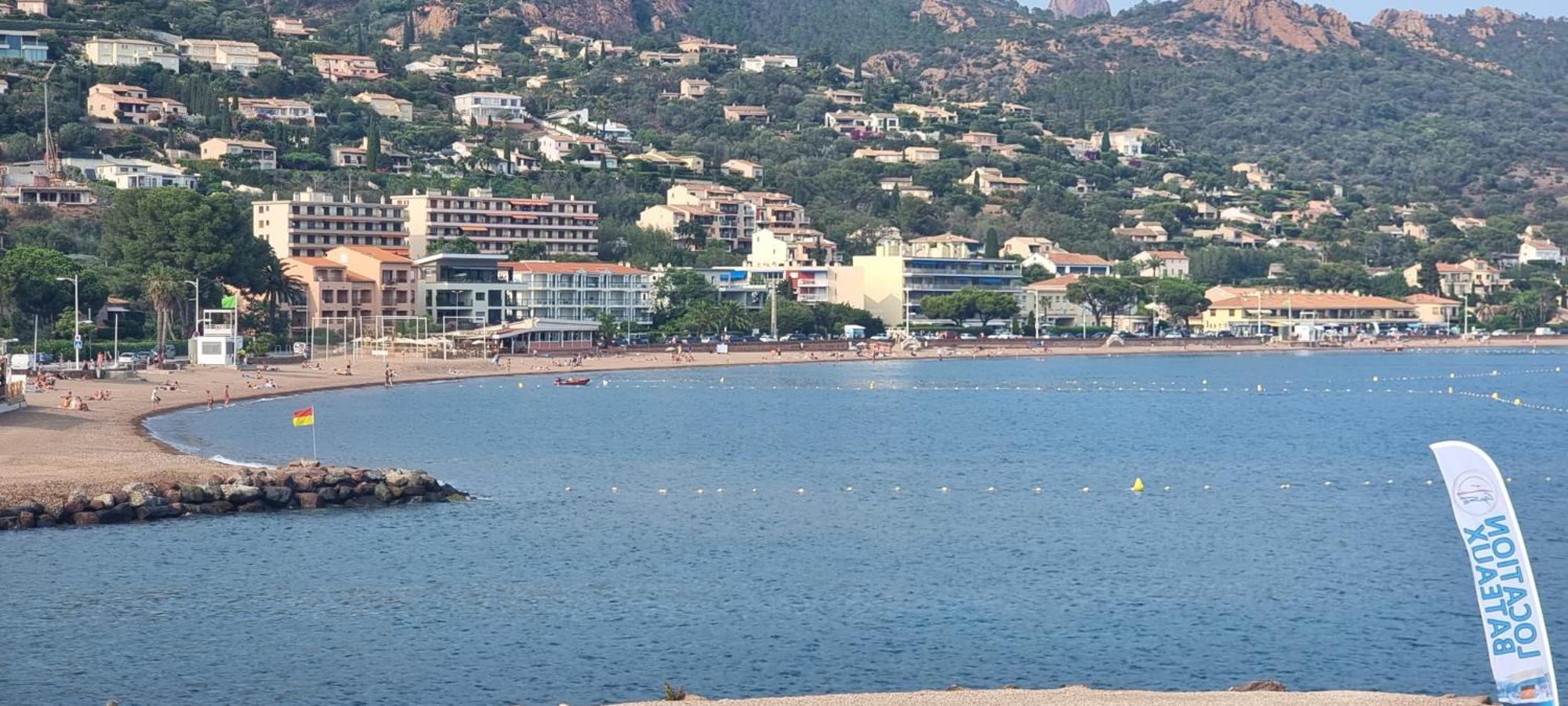 Agay Cap Esterel Le Hameau F2 Clim Plein Sud Dernier Etage Magnifique Vue Mer Saint-Raphaël المظهر الخارجي الصورة
