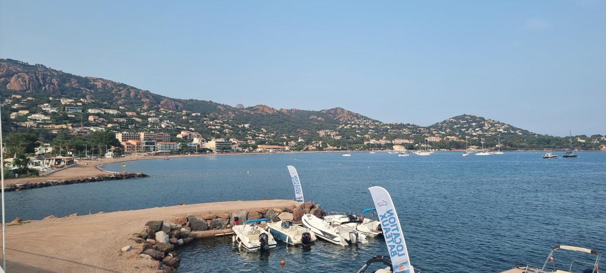 Agay Cap Esterel Le Hameau F2 Clim Plein Sud Dernier Etage Magnifique Vue Mer Saint-Raphaël المظهر الخارجي الصورة