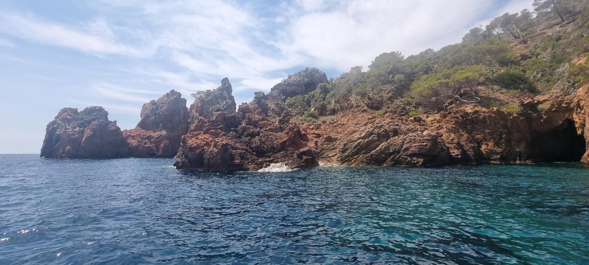 Agay Cap Esterel Le Hameau F2 Clim Plein Sud Dernier Etage Magnifique Vue Mer Saint-Raphaël المظهر الخارجي الصورة