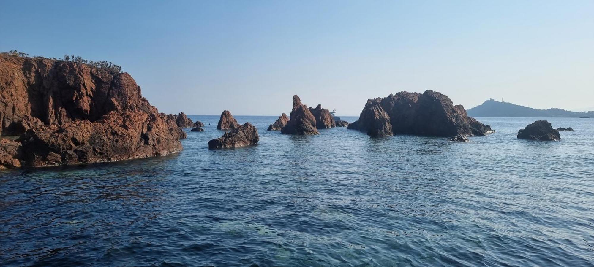 Agay Cap Esterel Le Hameau F2 Clim Plein Sud Dernier Etage Magnifique Vue Mer Saint-Raphaël المظهر الخارجي الصورة