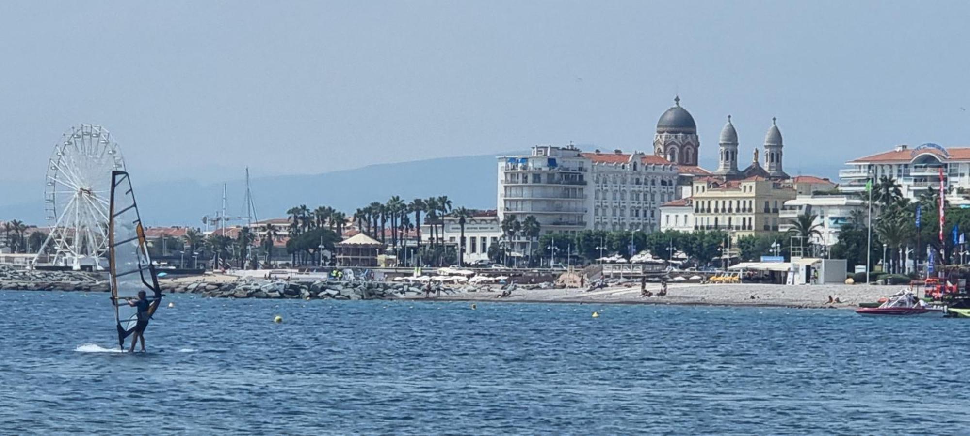 Agay Cap Esterel Le Hameau F2 Clim Plein Sud Dernier Etage Magnifique Vue Mer Saint-Raphaël المظهر الخارجي الصورة