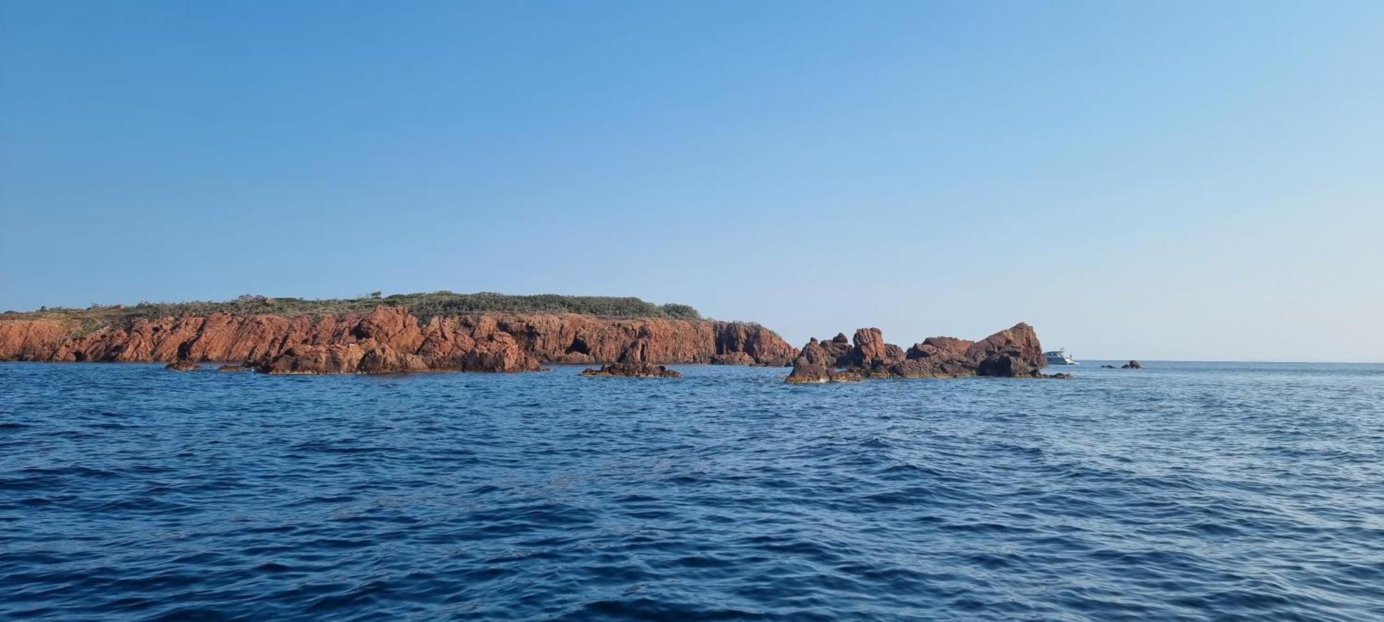 Agay Cap Esterel Le Hameau F2 Clim Plein Sud Dernier Etage Magnifique Vue Mer Saint-Raphaël المظهر الخارجي الصورة