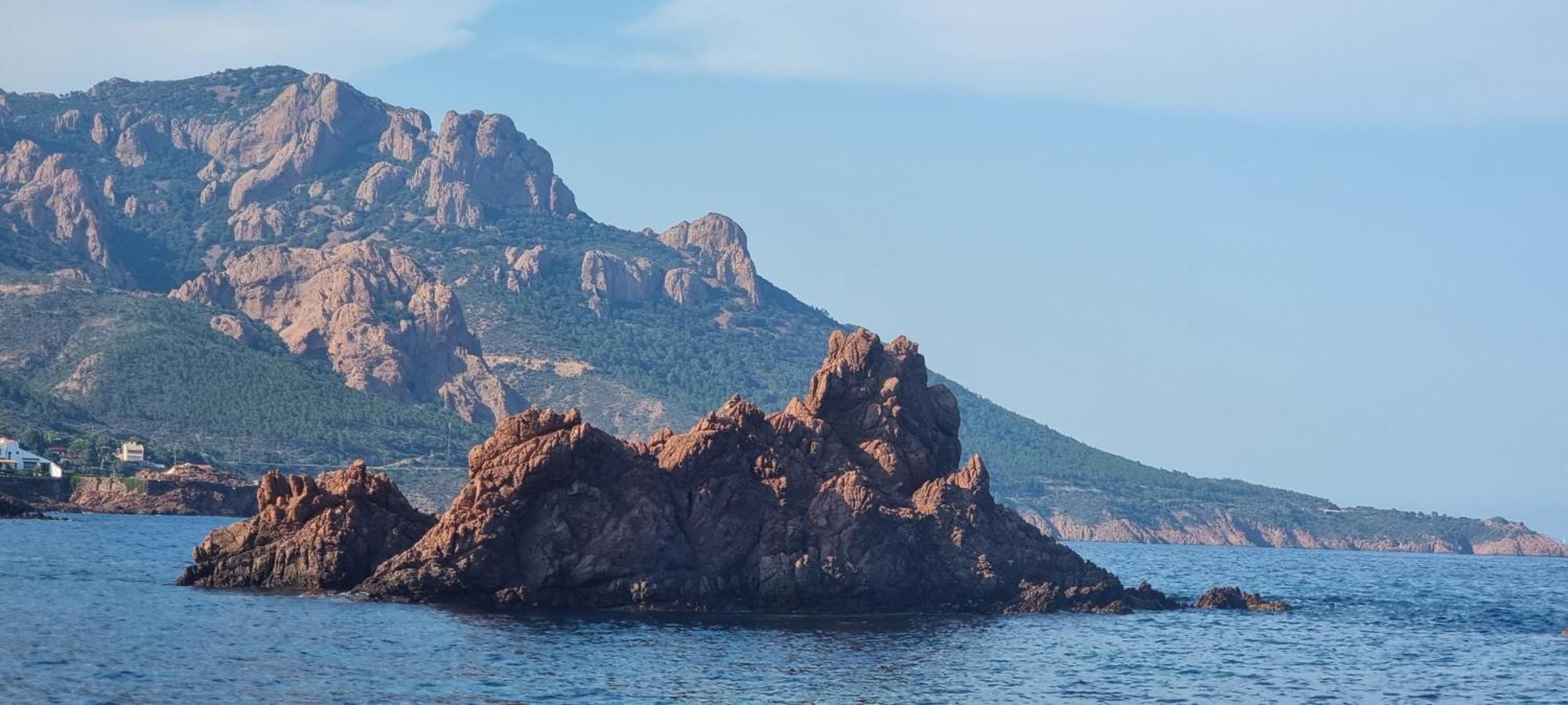 Agay Cap Esterel Le Hameau F2 Clim Plein Sud Dernier Etage Magnifique Vue Mer Saint-Raphaël المظهر الخارجي الصورة