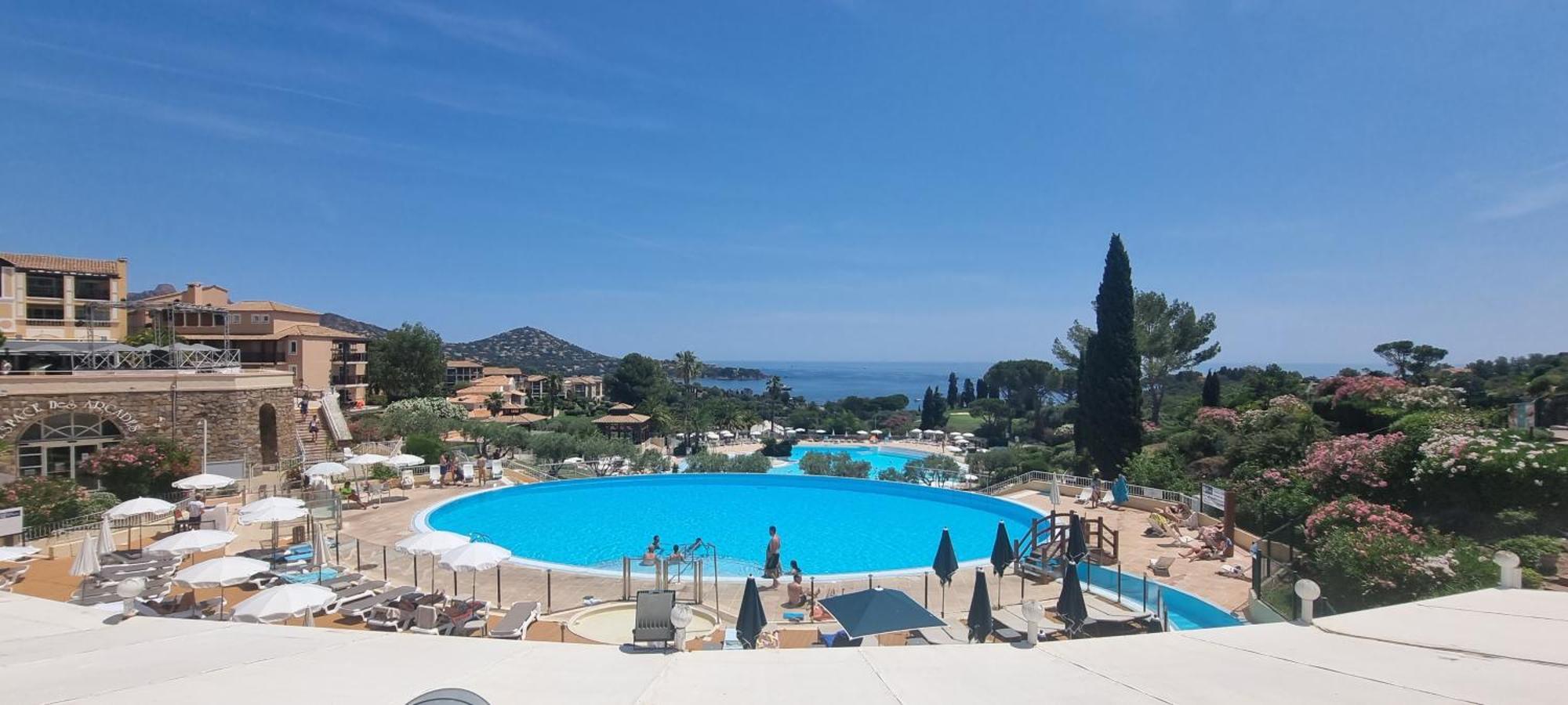 Agay Cap Esterel Le Hameau F2 Clim Plein Sud Dernier Etage Magnifique Vue Mer Saint-Raphaël المظهر الخارجي الصورة